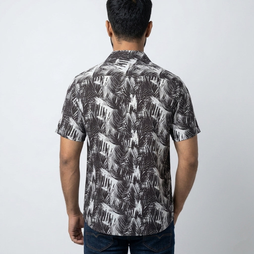 Winner MEN'S Sunset Horizon  CASUALHalf Sleeve  SHIRT- 80069