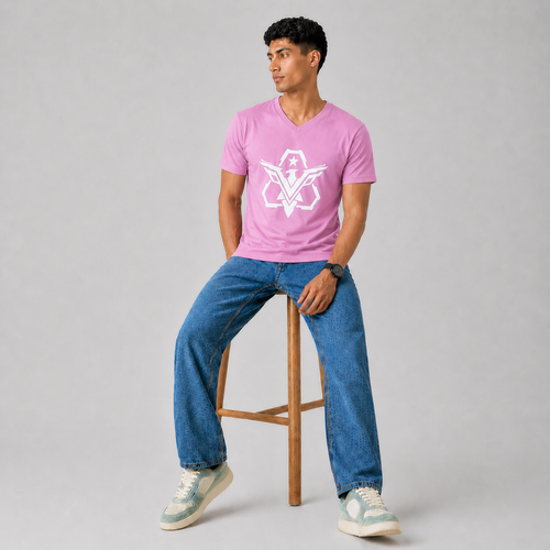 Winner Men's Pink T Shirt - 80120