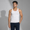 Winner Mens White TUBE VEST - 37891
