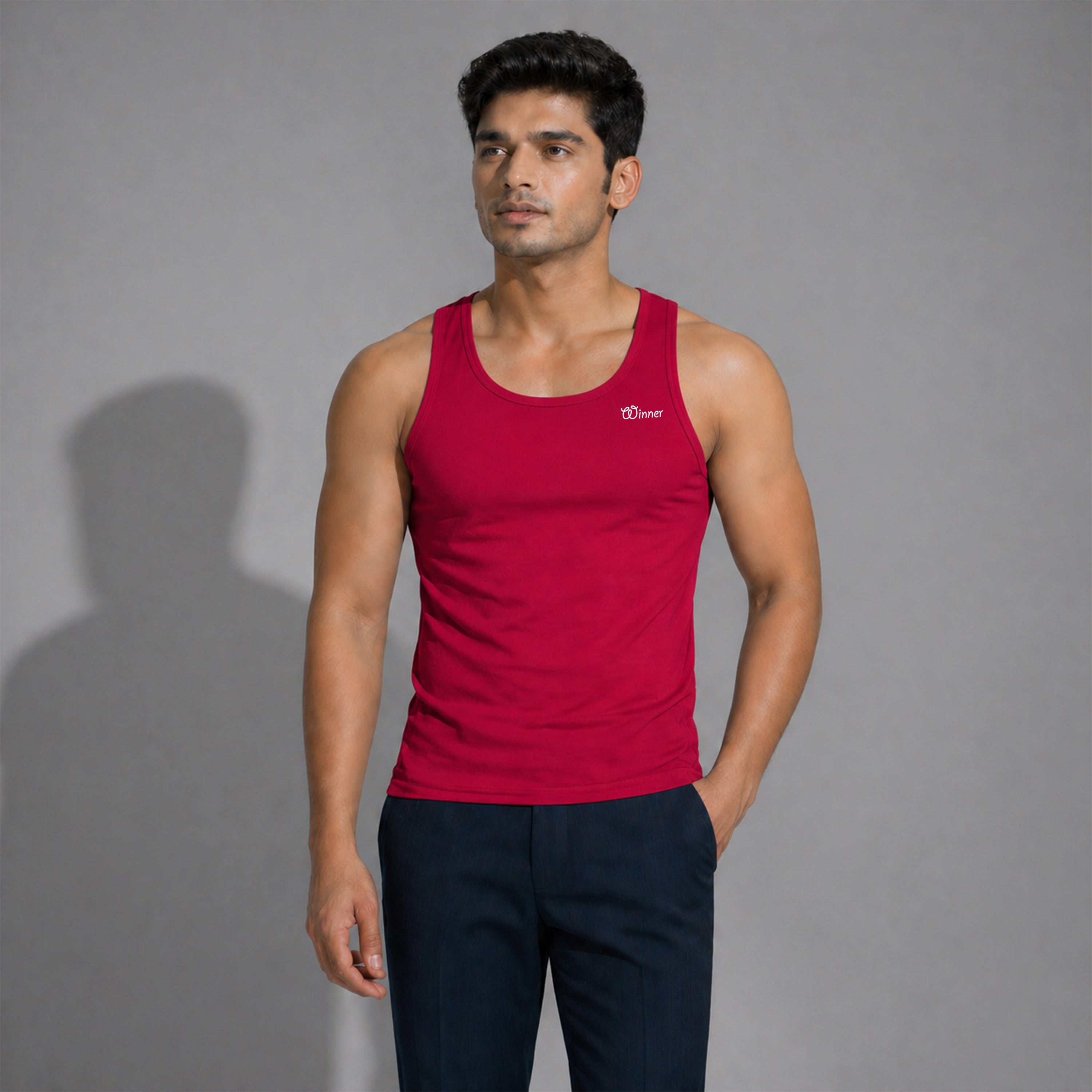Winner Mens Red Rampage Vest - 43669
