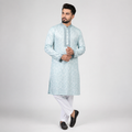 Winner Mens Teal Mix Panjabi -73920