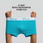 Winner Mens Brilliant Blue Classic Boxer - 43686