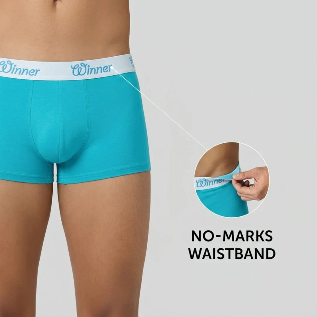Winner Mens Brilliant Blue Classic Boxer - 43686