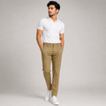 Men's Khaki Twill Pant - 73427