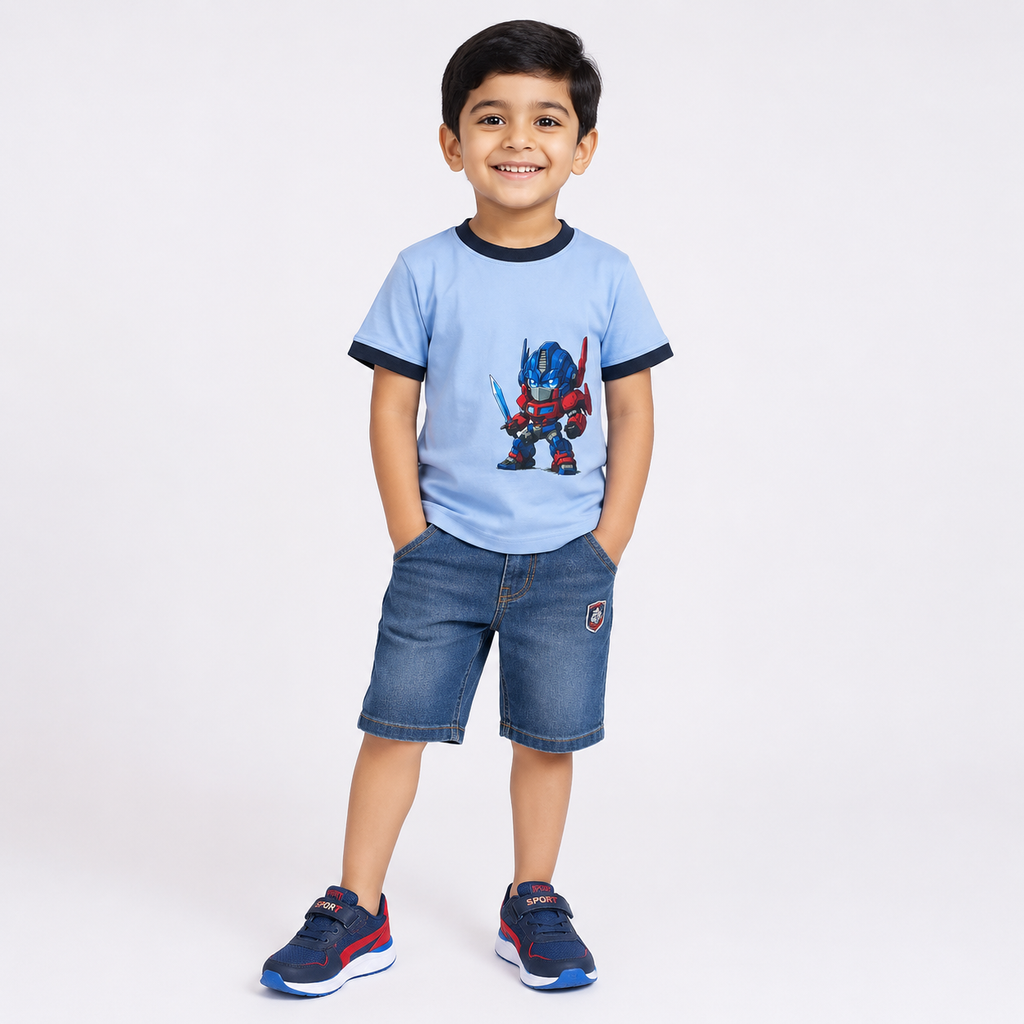 Winner Vista blue T Shirt-73899