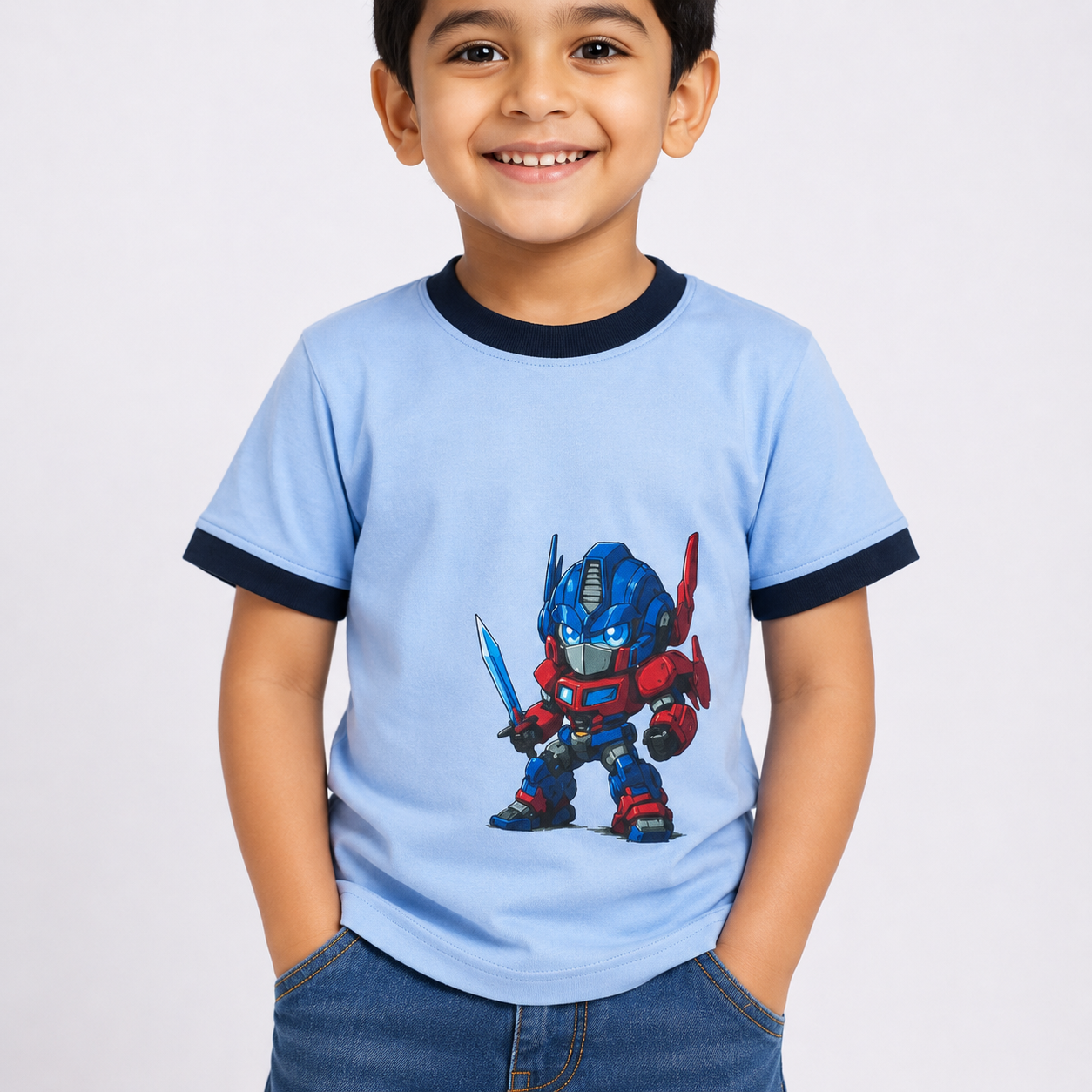 Winner Vista blue T Shirt-73899