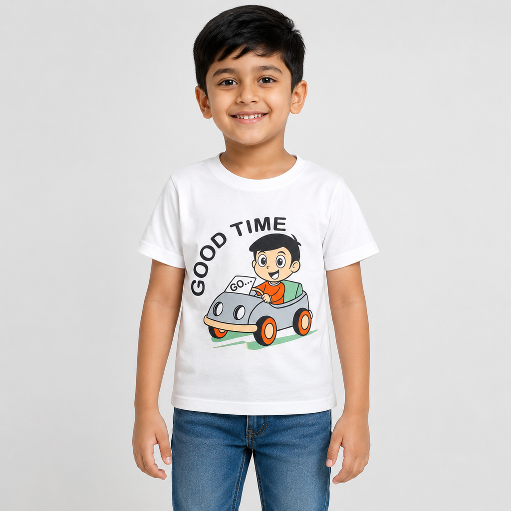 Winner Boys White T Shirt 80278