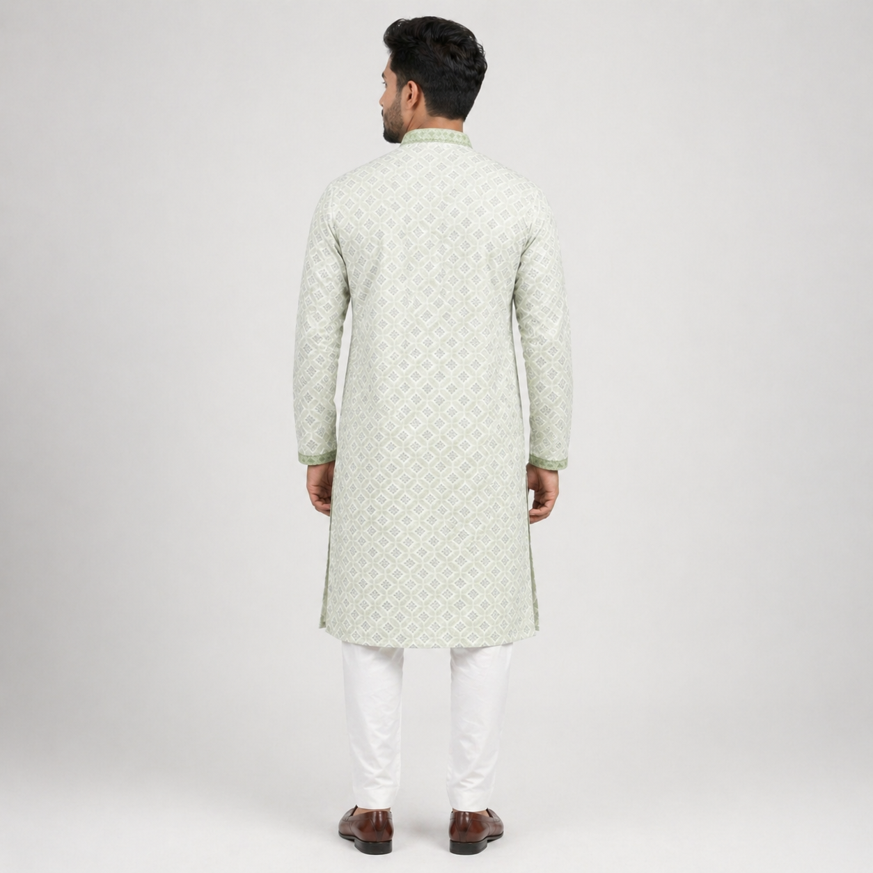 Winner Mens Wasabi Mix Panjabi -73920