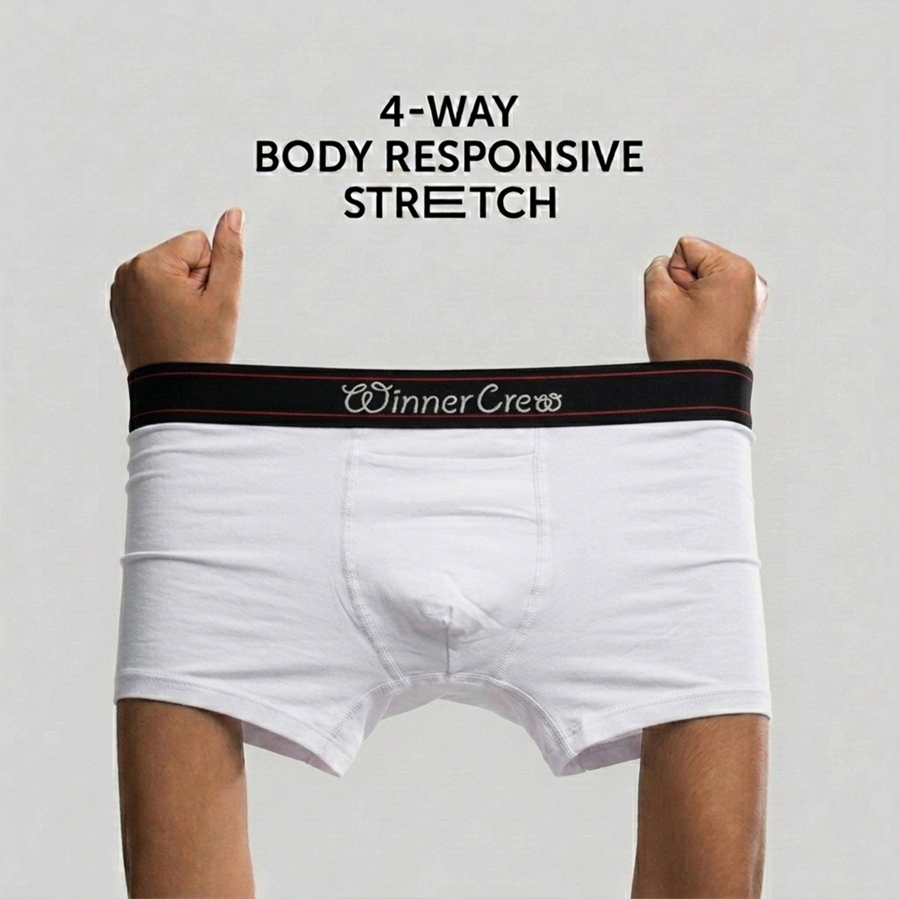 Winner's' S  White Boxer-55505