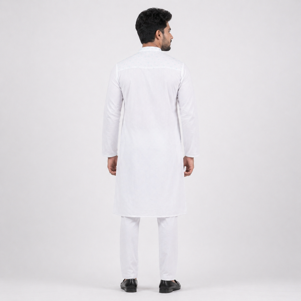 Winner Mens Blue Panjabi - 73938