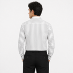 Winner' S  White Stripe Shirt-80005