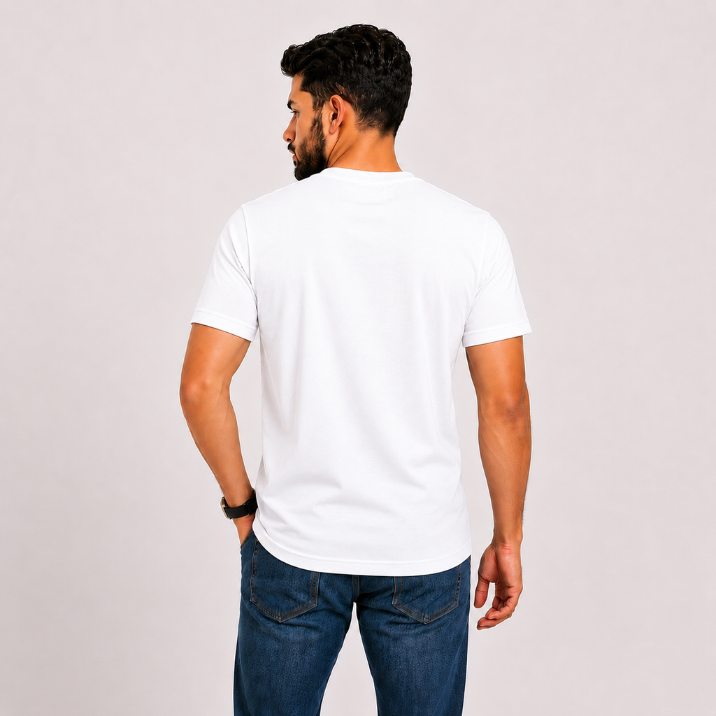 White Slim Winner Men'S T Shirt - 73968