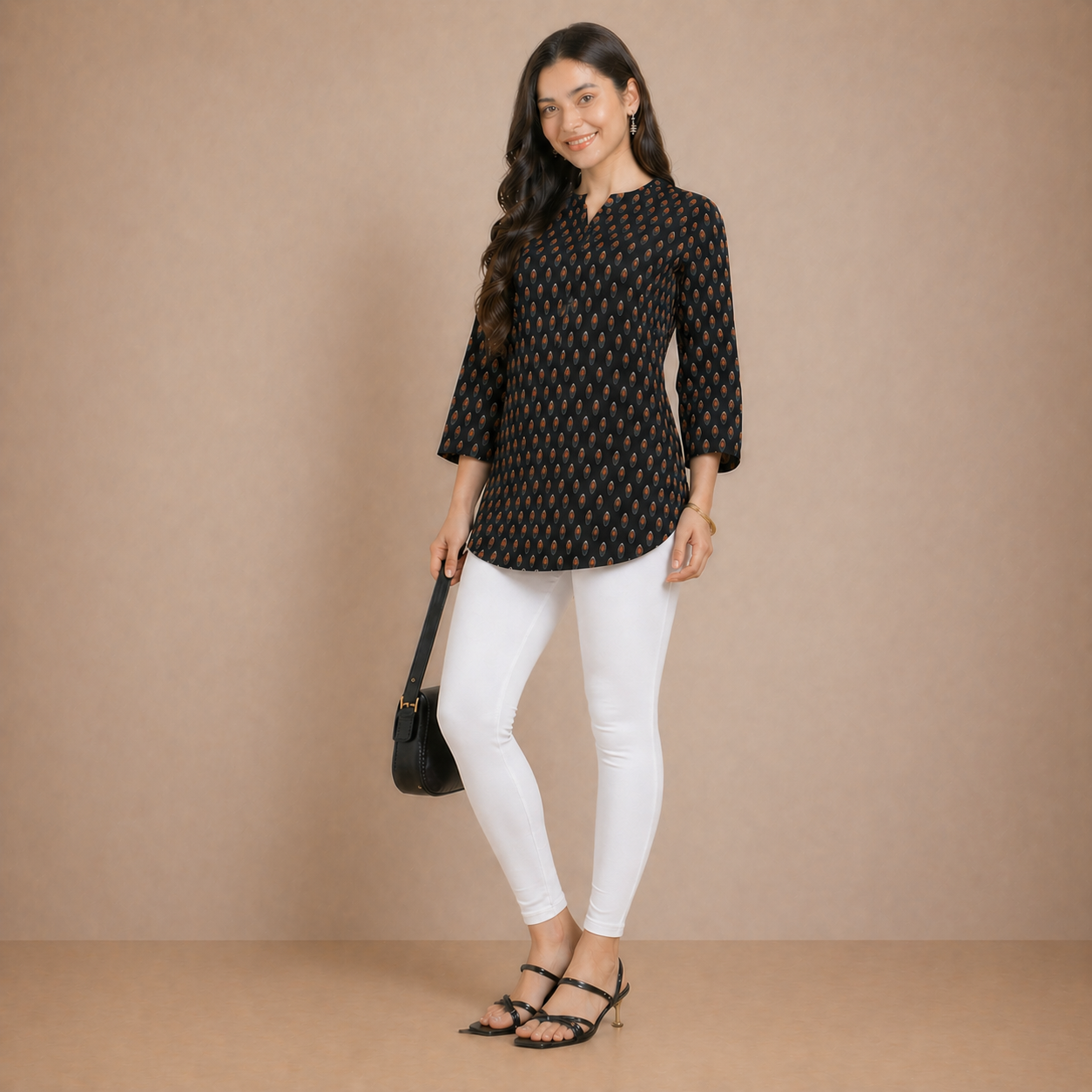 Winner White Womens Modern Fit Leggings - 43716