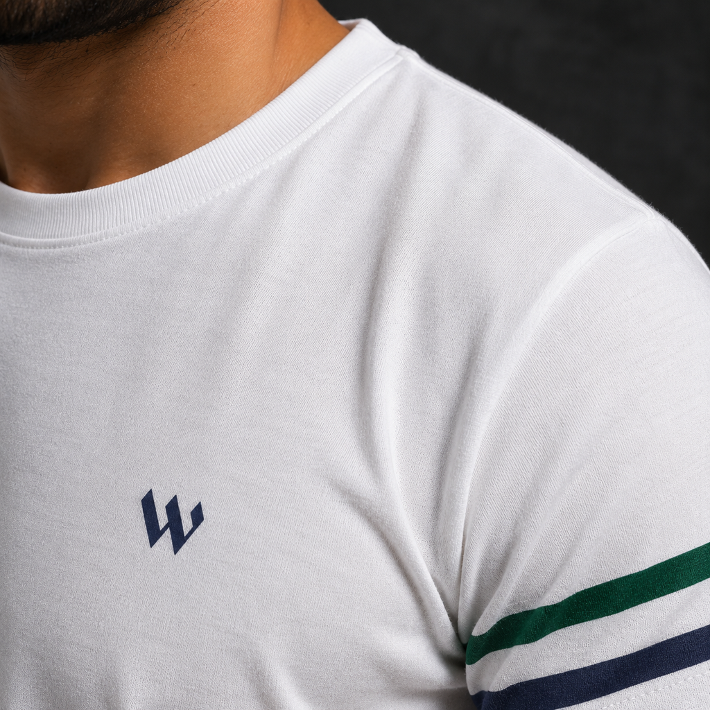 White Slim Winner Men'S T Shirt - 73873