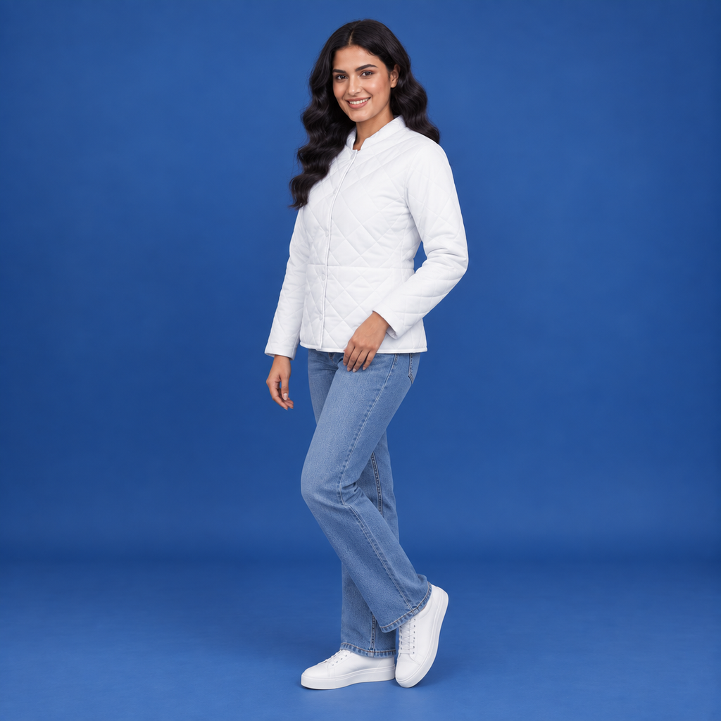 Winner Women's white Jacket-73717