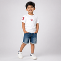 Winner White Boys T Shirt-73896