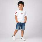 Winner White Boys T Shirt-73896