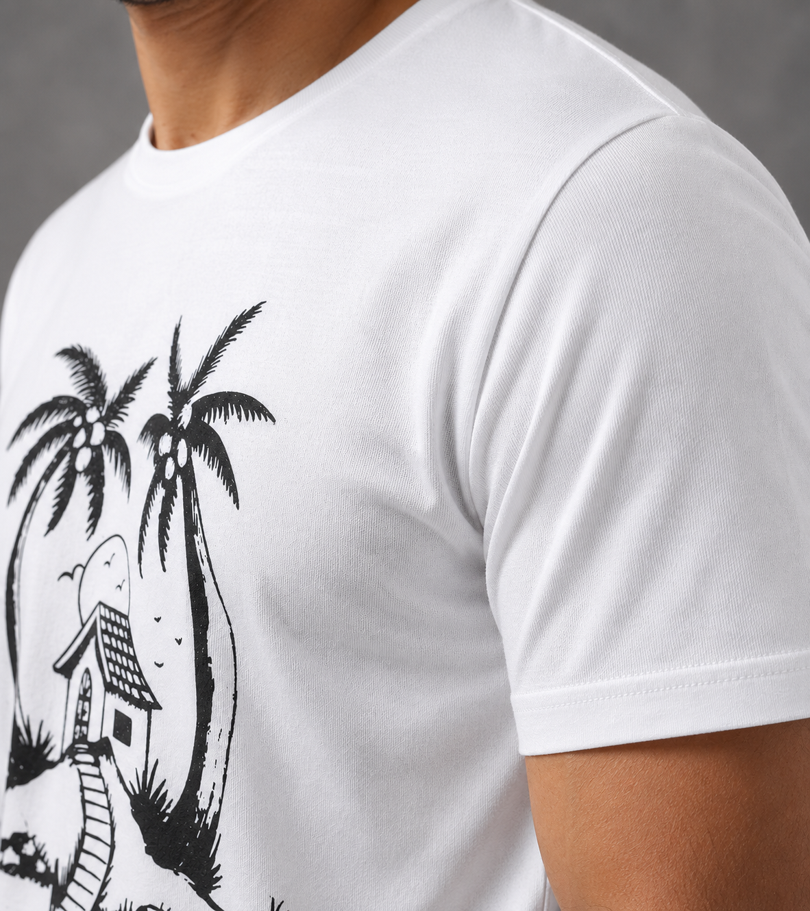 White Slim Winner Men'S T Shirt - 73968
