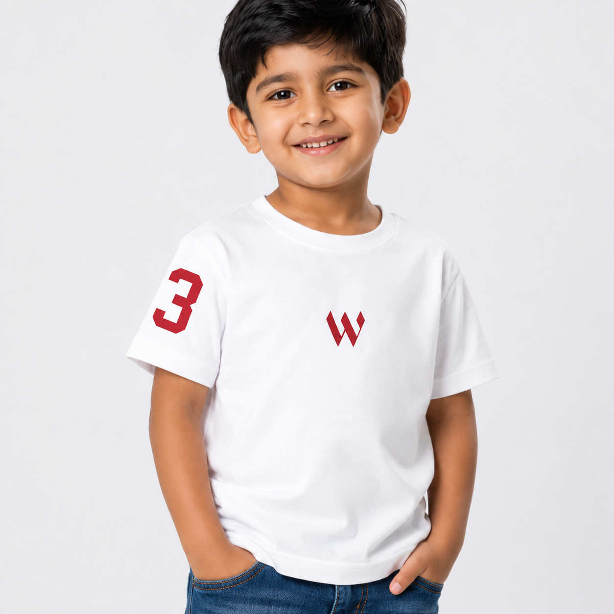 Winner White Boys T Shirt-73896