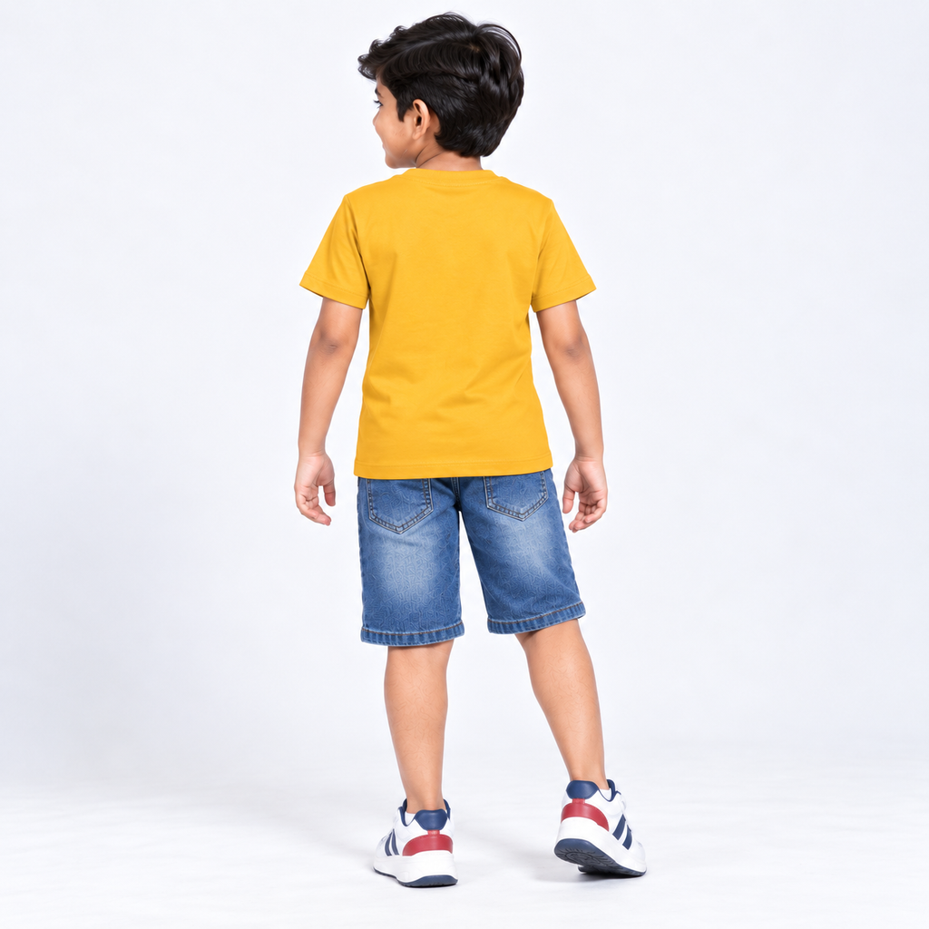 Winner Boys YELLOW T Shirt 80255
