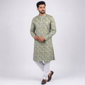 Winner Mens Yellow Panjabi - 73914