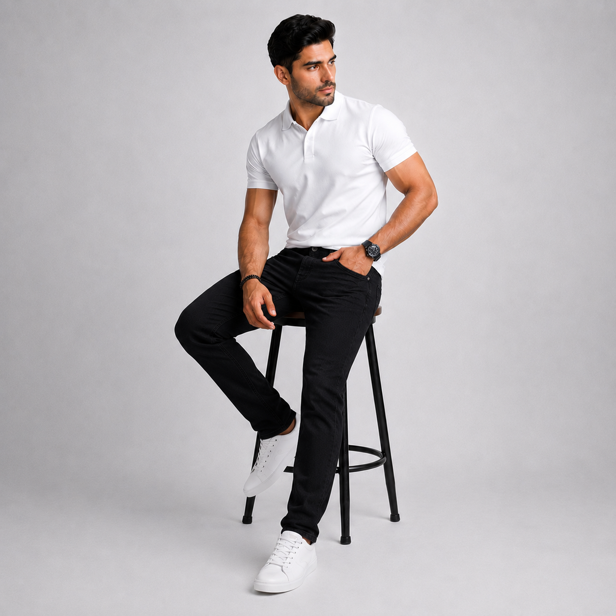 Winner Men's Z BLACK-2 Denim Pant - 73529