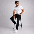 Winner Men's Z BLACK Denim Pant - 73529