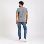 Winner Men's Ash Regular T Shirt - 73435