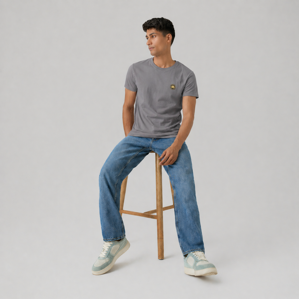Winner Mens Ash T Shirt - 80087