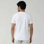 Winner Men's White  T-Shirt-43925