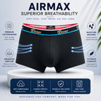 Men's Black Luxury Boxer - 43713