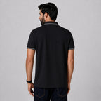 Winner Mens Black Polo T Shirt - 73584