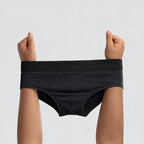 Winner's Mens Black Comforter Brief - 43684
