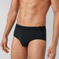Winner's Mens Black Comforter Brief - 43684