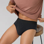 Winner's Mens Black Comforter Brief - 43684
