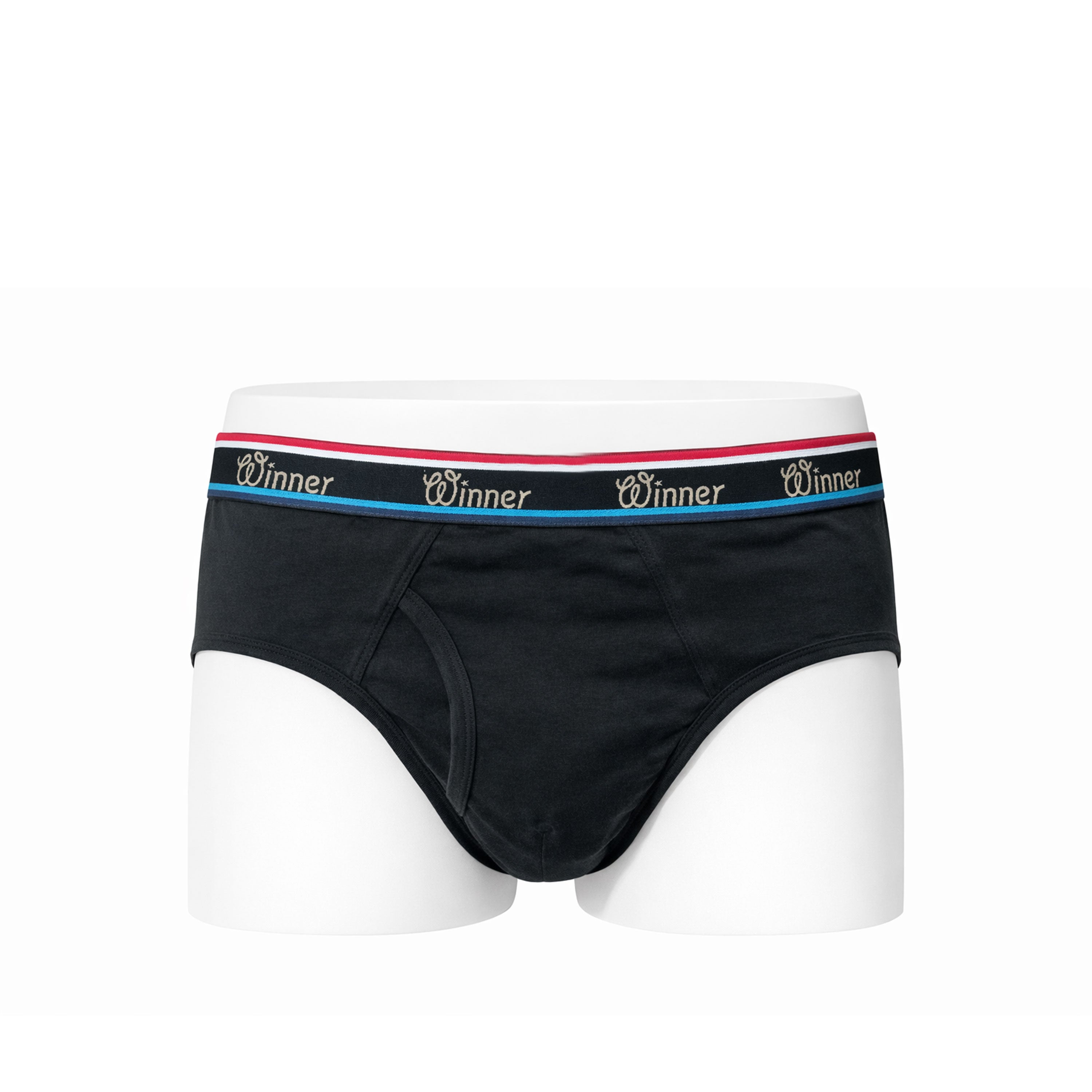 Winner Mens Black Luxury Brief  - 43715