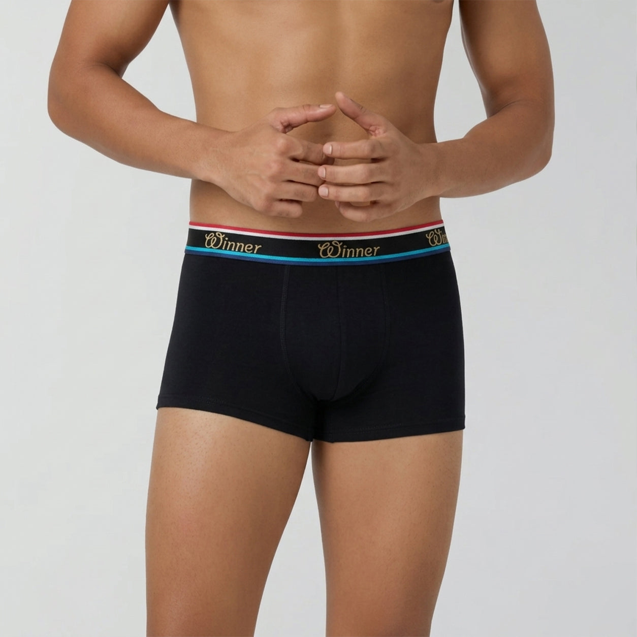 Men's Black Luxury Boxer - 43713