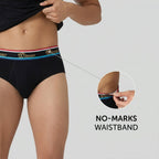 Winner Mens Black Luxury Brief  - 43715