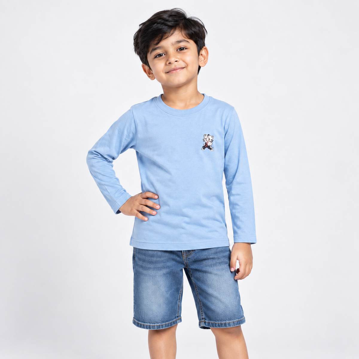 Winner Boys Blue Bell Full Sleeve T Shirt 80346