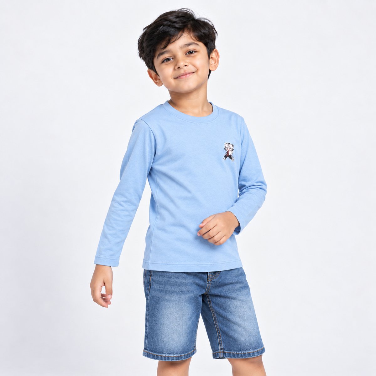 Winner Boys Blue Bell Full Sleeve T Shirt 80346