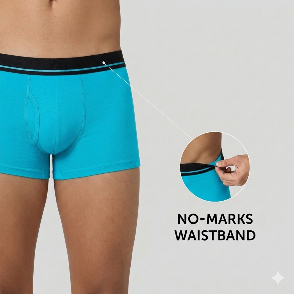 Winner's Men'S Blue Perfeto Boxer - 43754