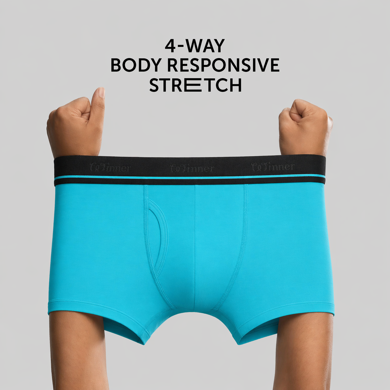 Winner's Men'S Blue Perfeto Boxer - 43754