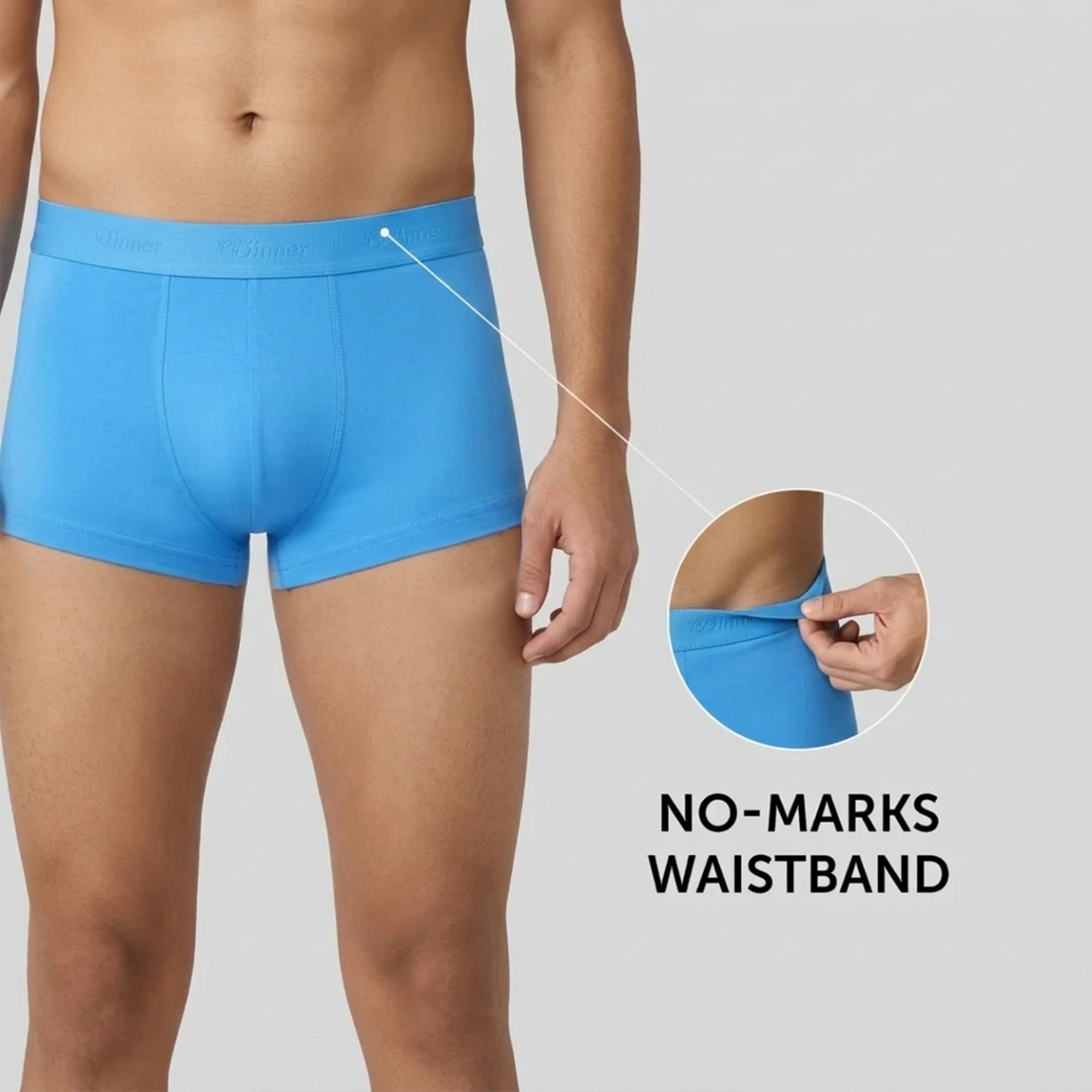 Men's Blue Comforter Boxer -43673