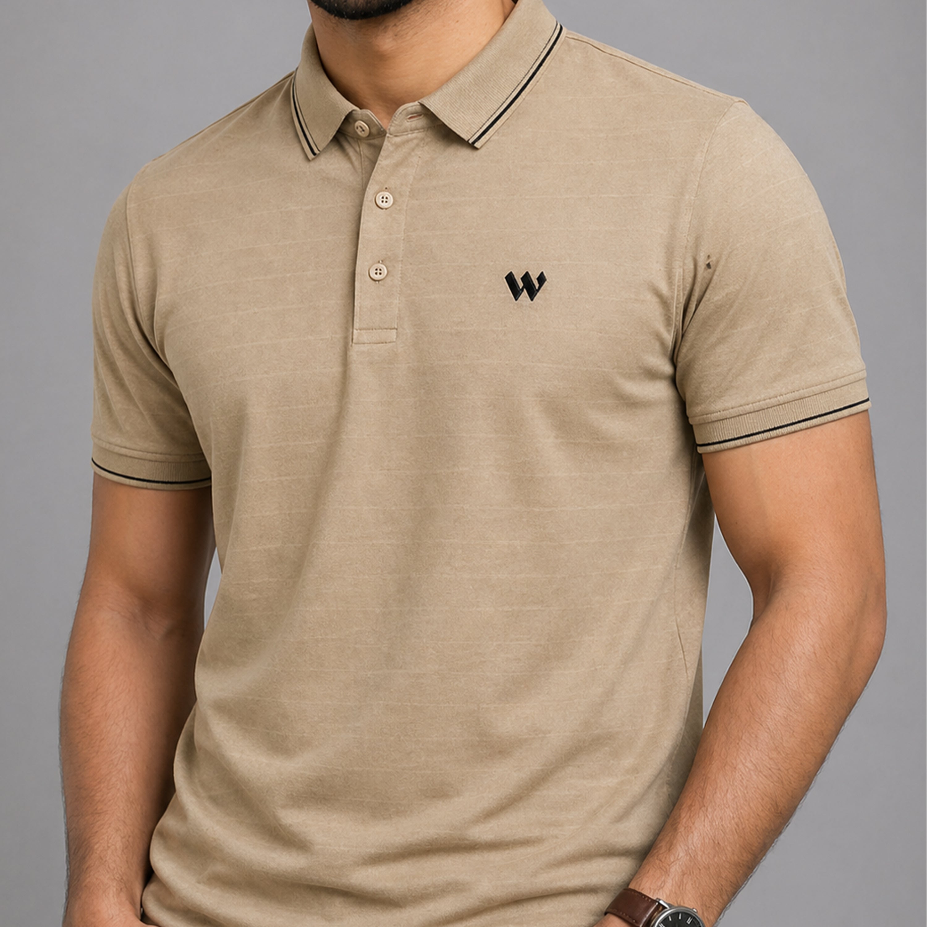 Winner Mens Brown Polo T Shirt - 73585