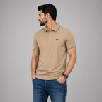Winner Mens Brown Polo T Shirt - 73585