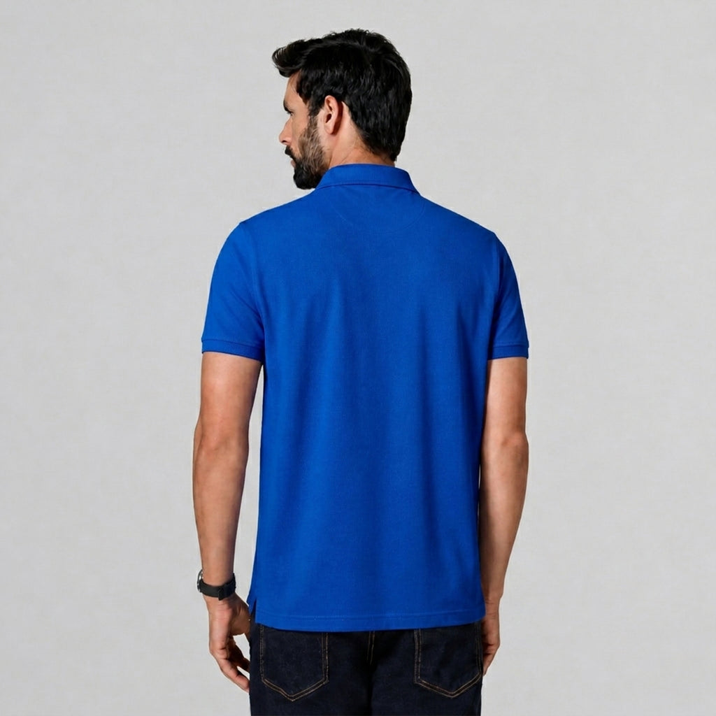 Winner's Mens  Ceo Blue Polo Shirt - 55462