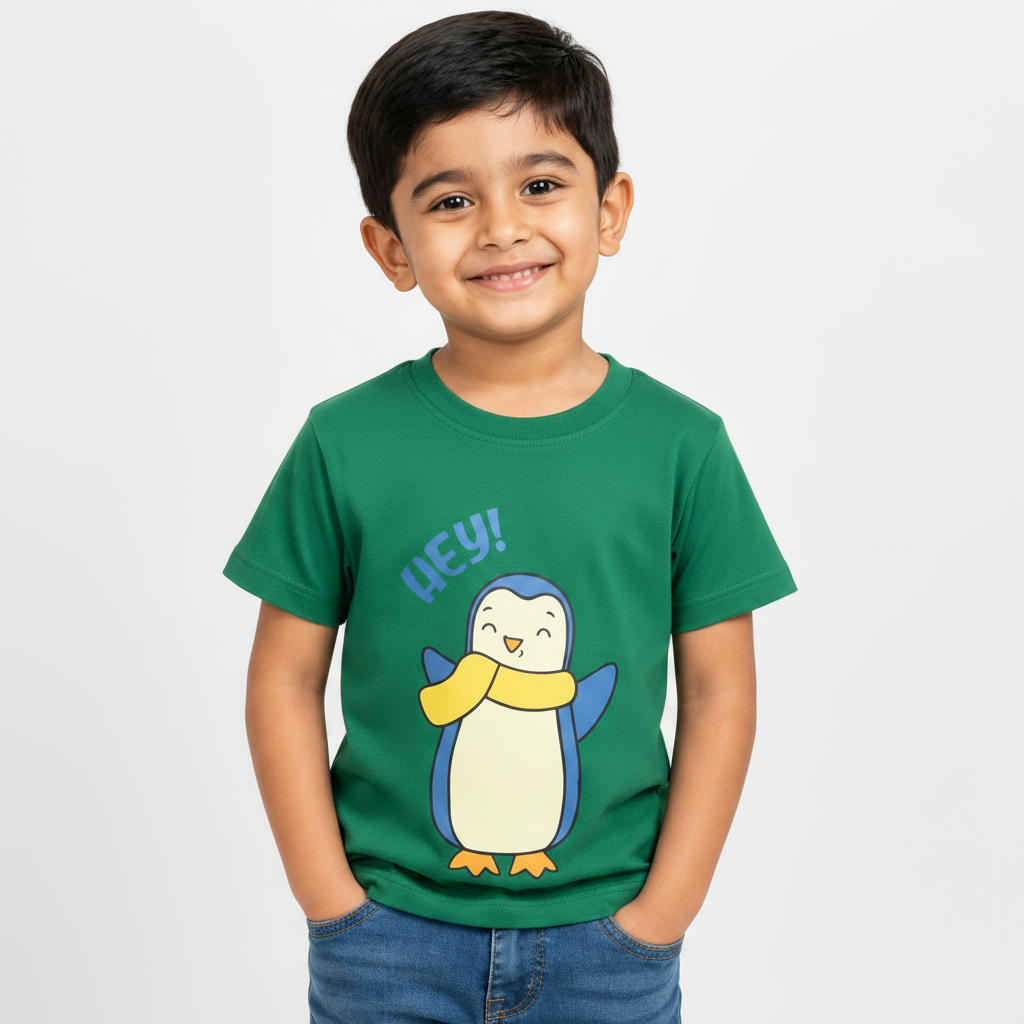 Winner Kids Classic Green T shirt -73614
