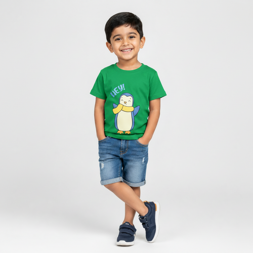 Winner Kids Classic Green T shirt -73614