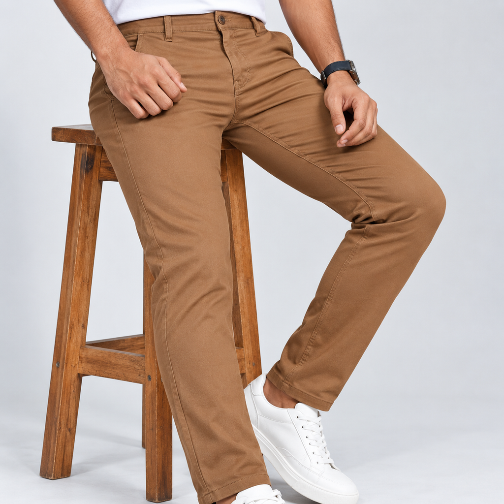 Winner Men's Coffee Gaberdin Pant 80334