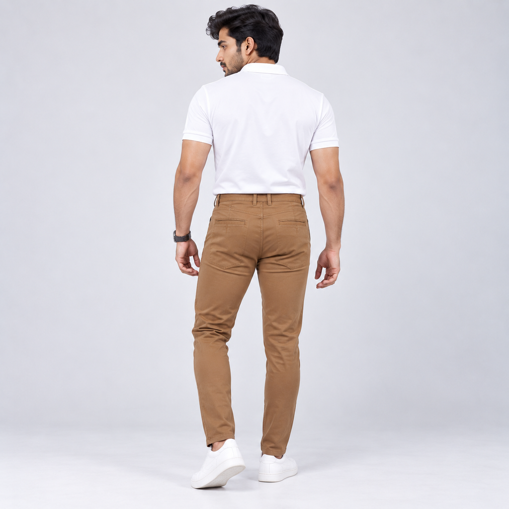 Winner Men's Coffee Gaberdin Pant 80334